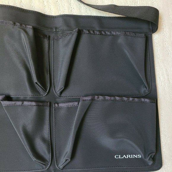 Clarins Professional Cosmetic Makeup Apron Brush Artist Belt Holder NEW - Picture 5 of 8